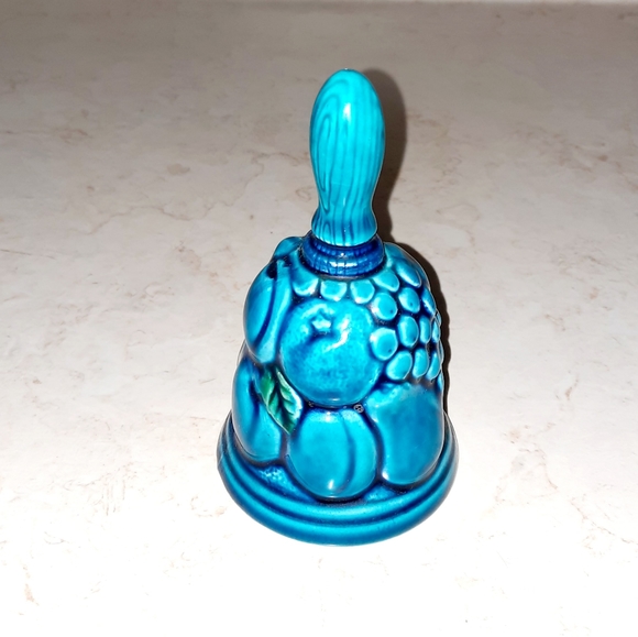 Vintage Bell Inarco Blue Mood Indigo Retro 3-D Fruit Decor - Picture 3 of 7